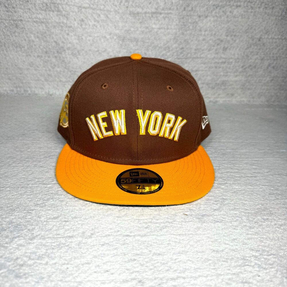 New Era 59Fifty 7 5/8 MLB New York Yankees 100th Anneversery Baseball Cap NEW